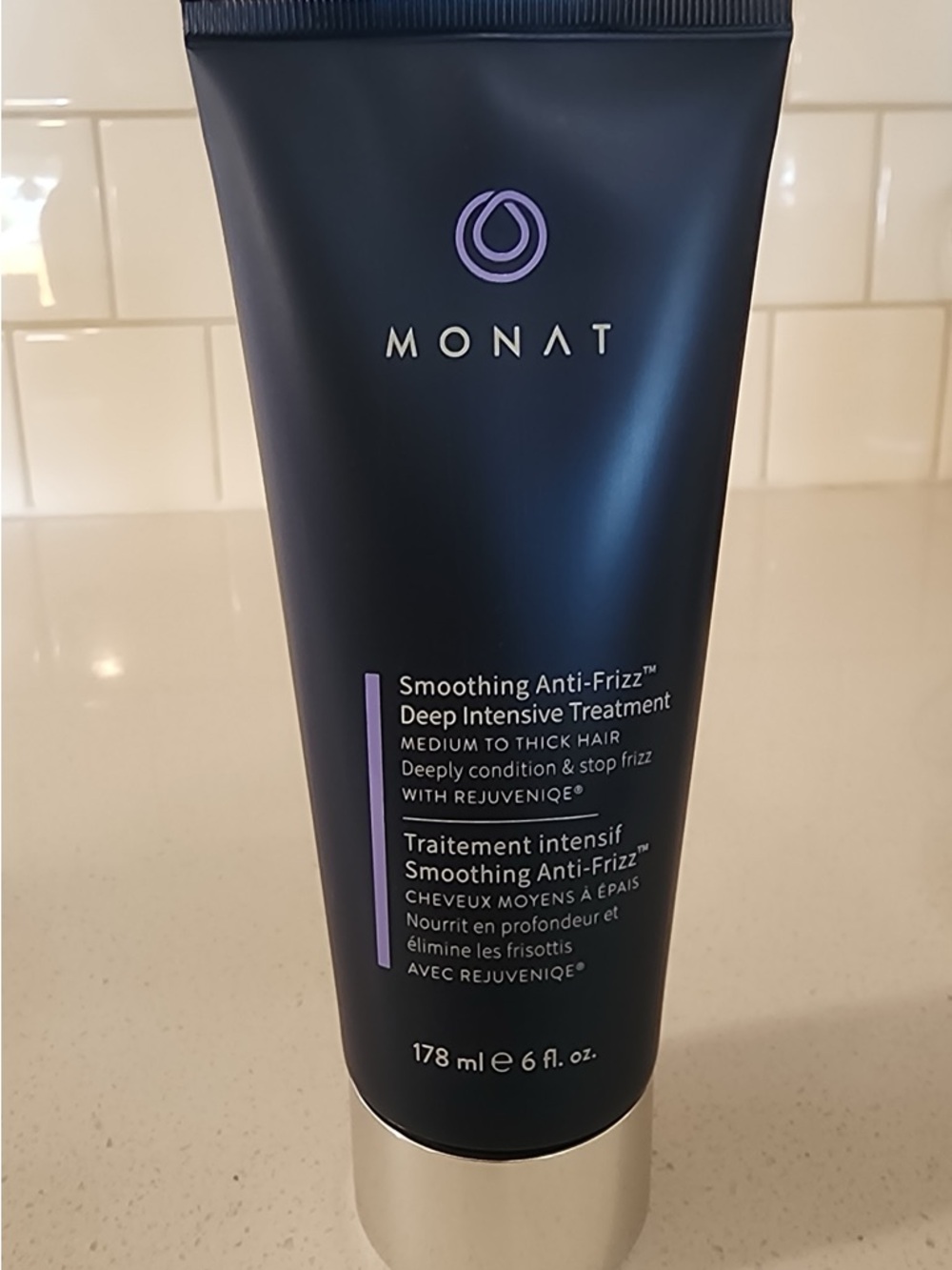 Smoothing Anti-Frizz Deep Intensive Treatment - Black with Purple Accents
